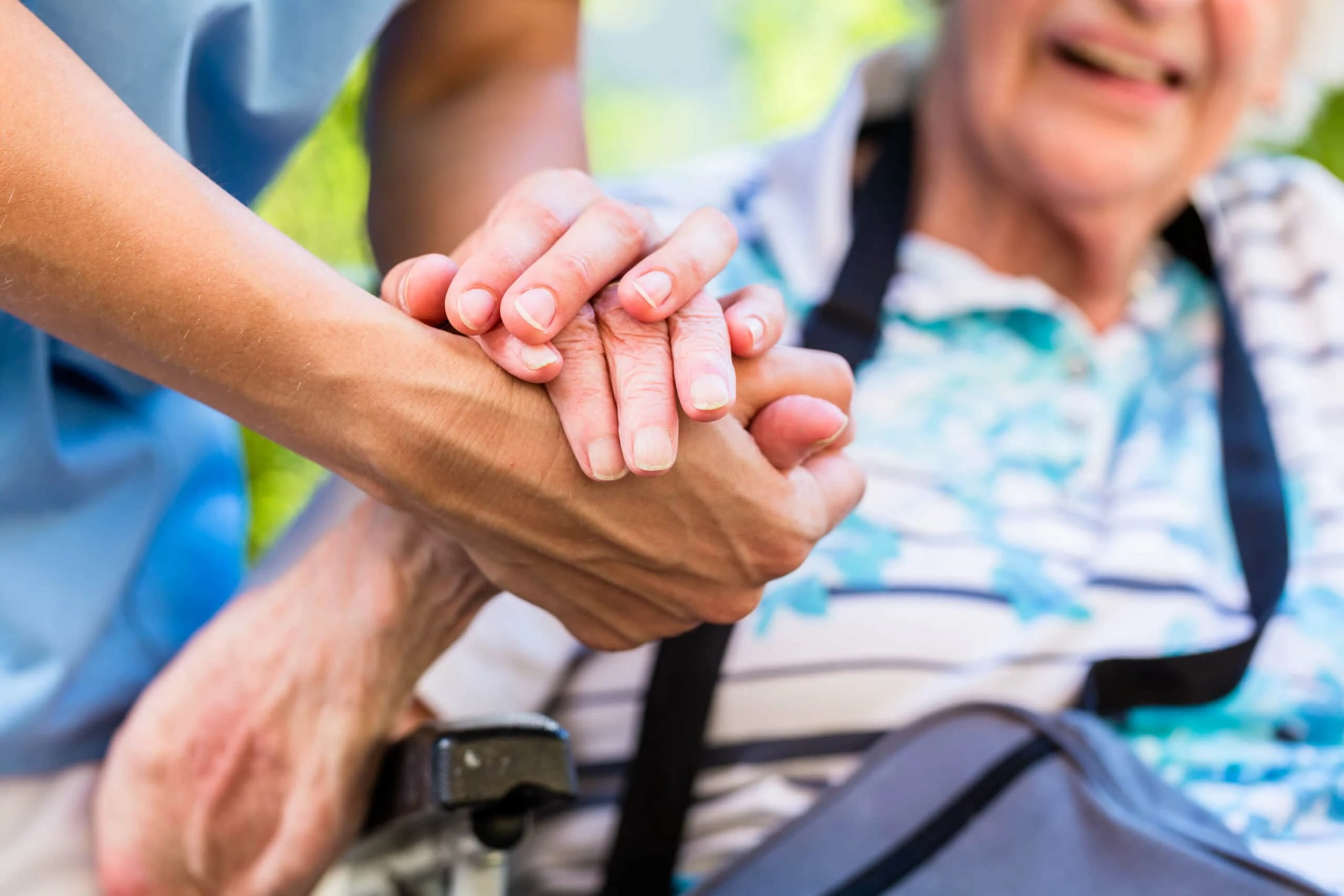 Holding Hands Companion Care scaled: Help Inc. - Everyone is relying on you. You can rely on us.