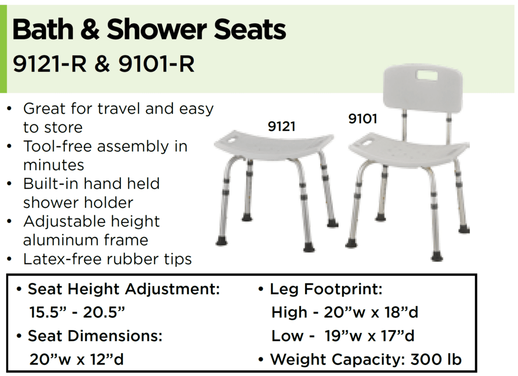 Bath Shower Seats 3: Help Inc. - Everyone is relying on you. You can rely on us.