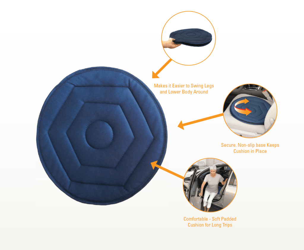EZ Swivel Seat Cushion 2: Help Inc. - Everyone is relying on you. You can rely on us.