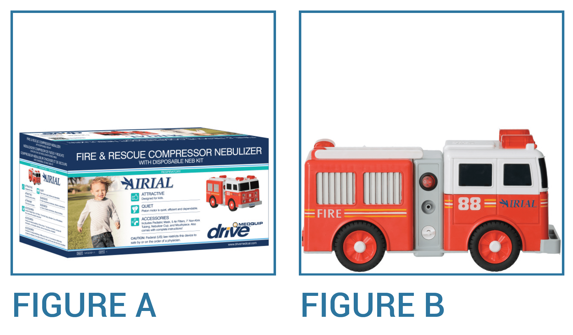 Fire Rescue Nebulizer features: Help Inc. - Everyone is relying on you. You can rely on us.