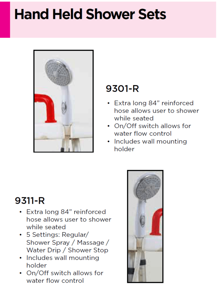 Hand Held Shower Sets: Help Inc. - Everyone is relying on you. You can rely on us.