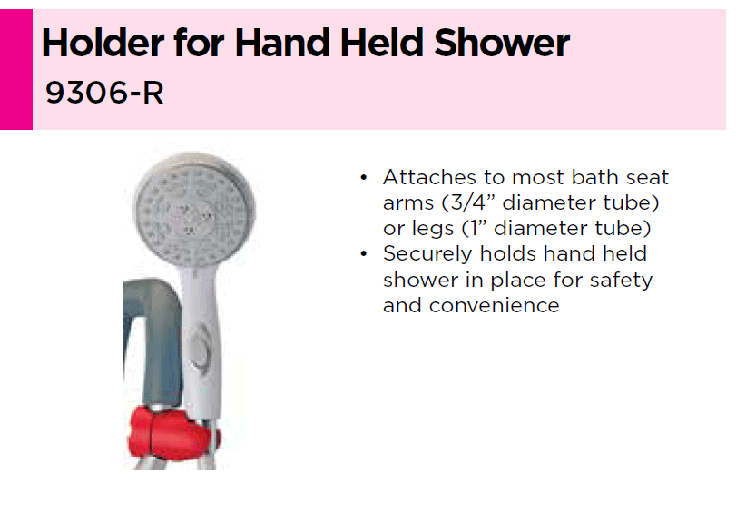 Holder for Hand Held Shower: Help Inc. - Everyone is relying on you. You can rely on us.