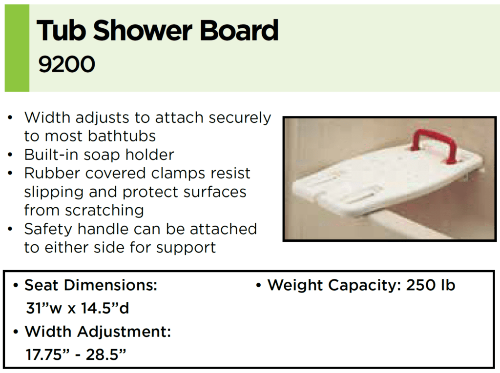 Tub Shower Board 9200: Help Inc. - Everyone is relying on you. You can rely on us.